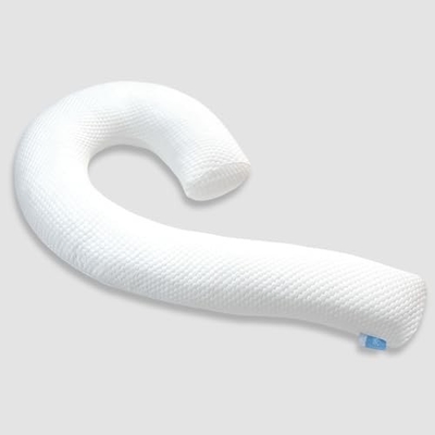 大人のための体枕 - 柔らかい長いベッドの枕 寝るための挿入 - 細かいメモリーフームと取り外す洗えるカバー