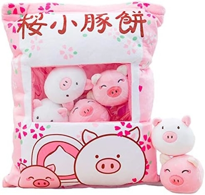 RHB 可愛い毛布枕 投げ枕 取れる 詰め物 動物用玩具 女の子のためのクリエイティブなプレゼント (キットン)
