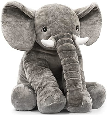 詰め物 ゾウ 毛皮 動物 玩具 24 インチ