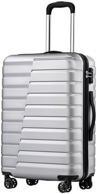 スーツケース PC ABS TSA バッグ 3 枚セット ロックスピナー キャリー (ティーールブルー)