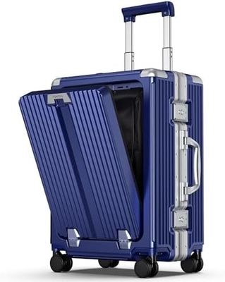 荷物,ハードシェルスーツケース 360°スピナーホイール,航空便乗用スーツケース &amp; LSAロックダブルジッパー