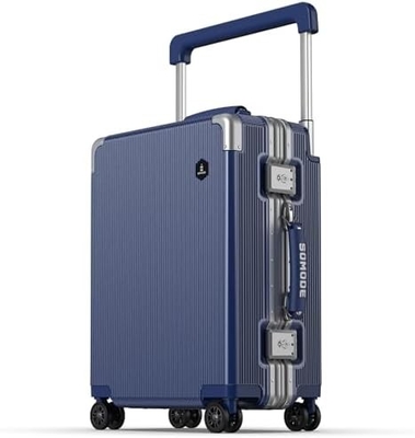 荷物,ハードシェルスーツケース 360°スピナーホイール,航空便乗用スーツケース &amp; LSAロックダブルジッパー