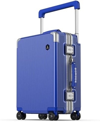 荷物,ハードシェルスーツケース 360°スピナーホイール,航空便乗用スーツケース &amp; LSAロックダブルジッパー