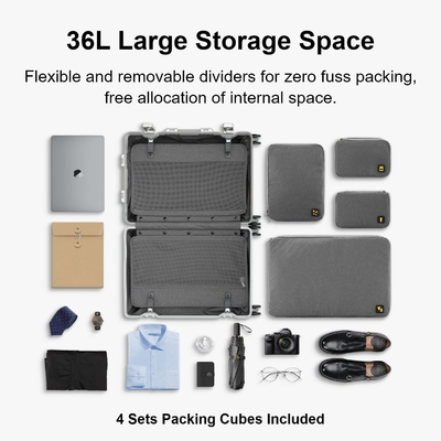 20インチ アルミ荷物 ハードサイド スーツケース ツィッパーレス ツィッパーレス ツィッパーレス ツィッパーレス