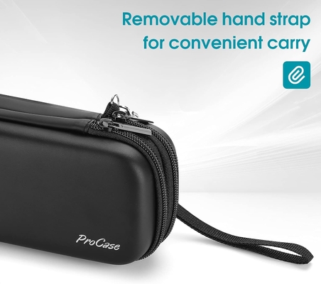 ProCase Pen Pen Pencil Case, 2層EVAジッパー鉛筆ボックスポケット 学校用紙具収納用大容量整理機