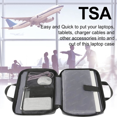 ラップトップケース 15.6インチ TSA ラップトップバッグ ラップトップ袖 防水型 ラップトップ キャリーケース