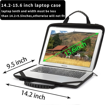 BUG 14.2-15.6 インチ ラップトップケース ハードシェル, 保護ラップトップ キャリーケース