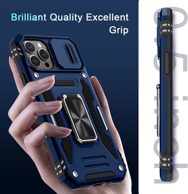 iPhone 12 Pro Max スライドカメラカバー+スクリーンプロテクター (パック1枚)