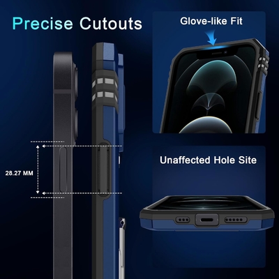 iPhone 12 Pro Max スライドカメラカバー+スクリーンプロテクター (パック1枚)