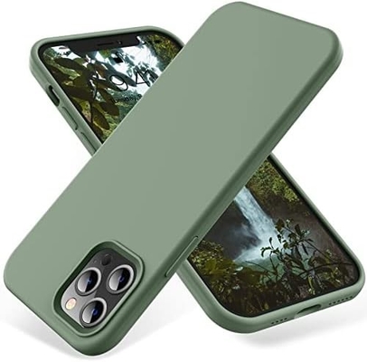 iPhone 12 Pro Maxケース 軍用保護用 衝撃防止シリコン 防指紋 防滑 電話ケース