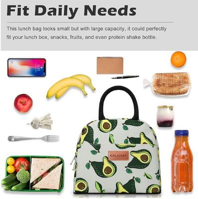 Women's and men's insulated lunch boxes, reusable lunch bags for adults, suitable for work, picnics or travel