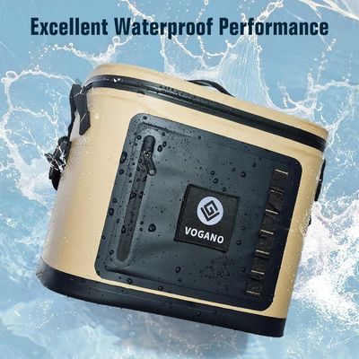 多用途防水クーラーバッグ、漏れ防止TPU構造、24時間保冷、快適な調節可能ストラップ