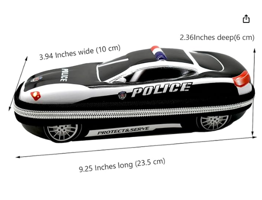 大容量ペンケース 収納 クールなペンボックス 車のペンポーチ 文房具箱 黒 防水・耐衝撃 EVA素材製