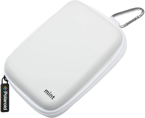 白い色は保護エヴァのカメラの箱600Dポリエステル ジッパーを浮彫りにした