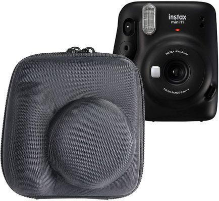 Fujifilm Instax小型11のための調節可能なシルク スクリーンのロゴのエヴァのカメラの箱