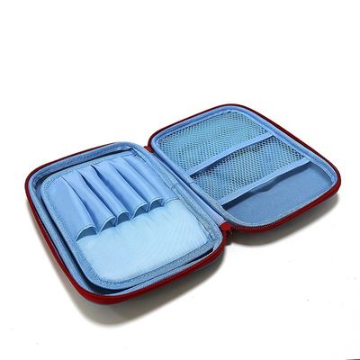 OEM注文3Dはエヴァの筆箱のデボスのロゴ22x15x4.5cmに触れる