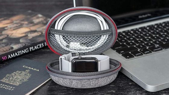 携帯用軽量のエヴァの時計ケースポリエステル4.25*2.5*1.5インチ
