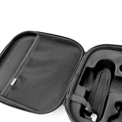 黒い絹の印刷のロゴのエヴァのマッサージ銃の携帯用ケースは証拠をぶつける