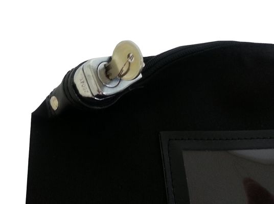 11X6インチのキャンバスのジッパー銀行袋