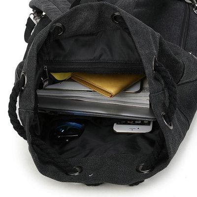CE 旅行用 ストリング 小型防水 バックパック 210D ナイロン キャンバス 旅行用 ストリング 防水 バックパック バックパック 肩帯付き