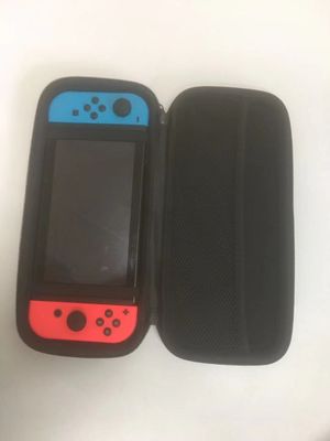 任天堂スイッチ ゲームのビロードPuはちり止めエヴァ旅行場合に革を張る