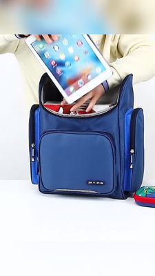 防震学校 防水 バックパック 600D ポリエステル ナイロン PU レザー