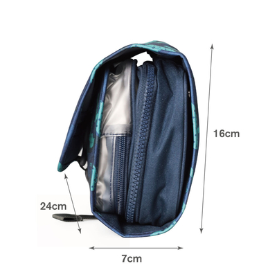 ホックの付属品が付いている掛かる旅行洗面用品の構造袋のオルガナイザーの衛生学のキット